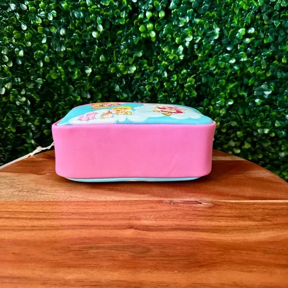 Loungefly Strawberry Shortcake Rainbow Strawberry & Friends Cosmetic Bag - Picture 5 of 6